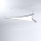Preview: Aluminium-Design trifft flexible Beleuchtung SAIL-AL fürs Wohnzimmer